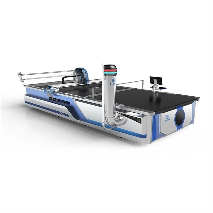 Industrial cloth fabric cutting machine(001)